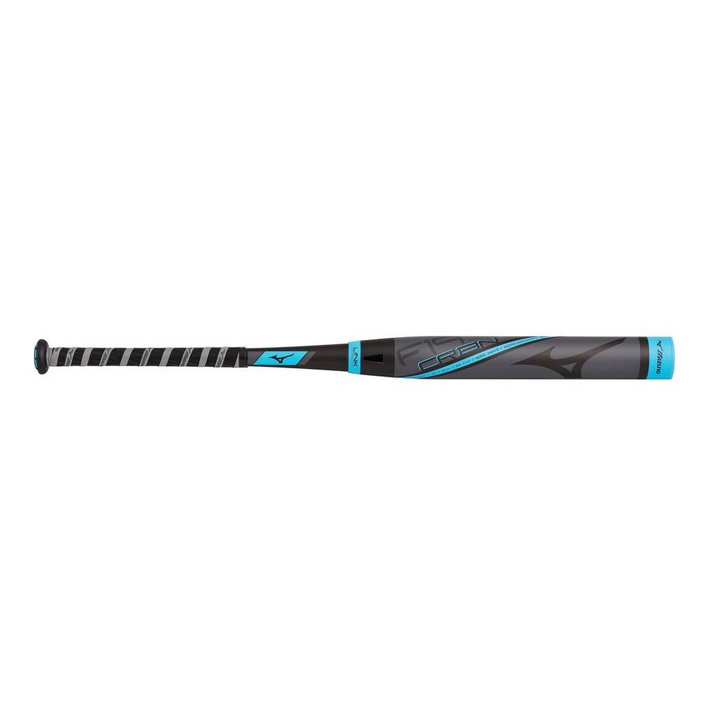 Womens Mizuno F19-CRBN2 - Fastpitch (-9) Softball Bat Black/Blue Philippines (SKRTLU145)